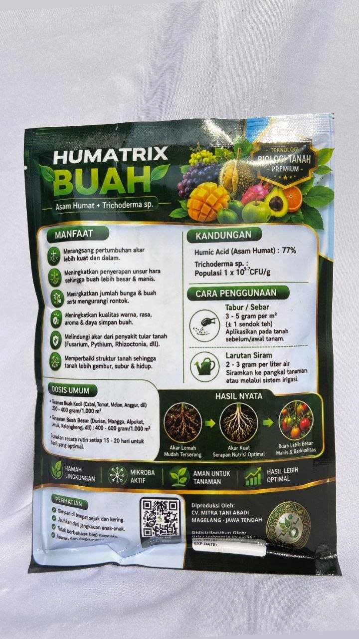 Humatrix Buah Asam Humat + Trichoderma 250 gram
